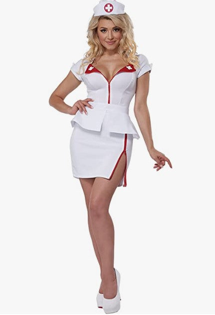 Fantasy Nurse & Patient - Couples Costume - Adult - 4 Sizes