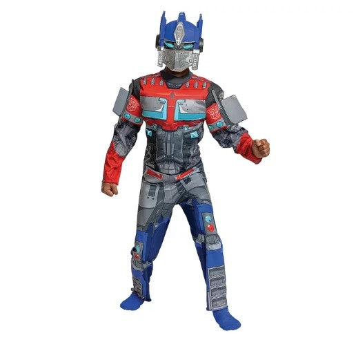 Optimus Prime - Transformers - Pecho musculoso - Disfraz - Niño - 2 tallas