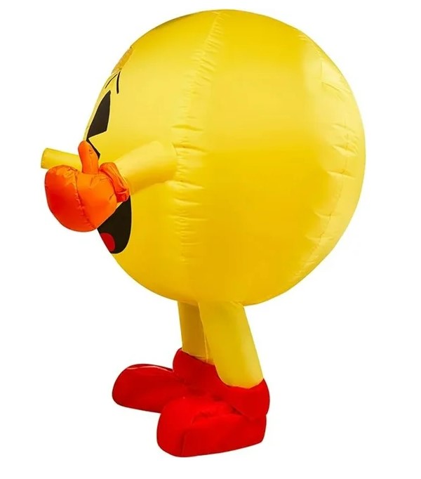 Pac-Man - Yellow - Inflatable Costume - Adult One Size