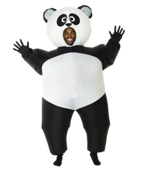 Panda - Animals - Inflatable - Costume - Adult