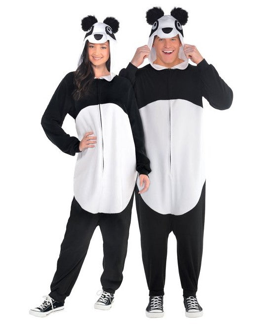 Panda - Zipster Jumpsuit - One-Piece - Costume - Adult - 2 Sizes