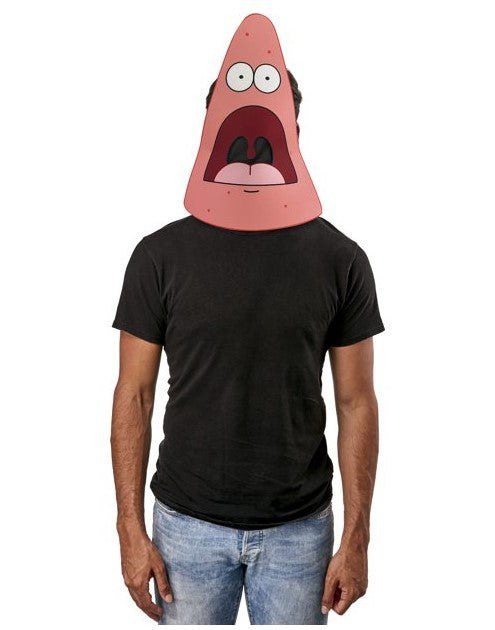 Surprised Patrick Meme Foam Mask - SpongeBob - Costume Accessory - Adult