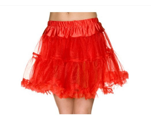 Double Layer Mesh Slip - Petticoat - Costume Accessory - Adult - 5 Colors