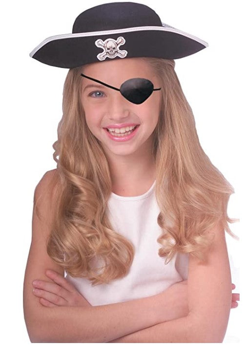 Pirate Set - Eye Patch & Earring - Costume Accessories - Child Teen Adult