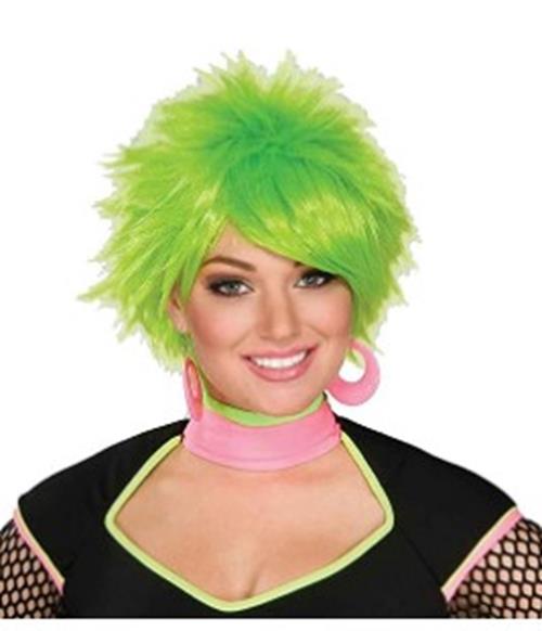 Pop Pixie Wig - 1980's - Punk - Florescent - Costume Accessory - 2 Colors