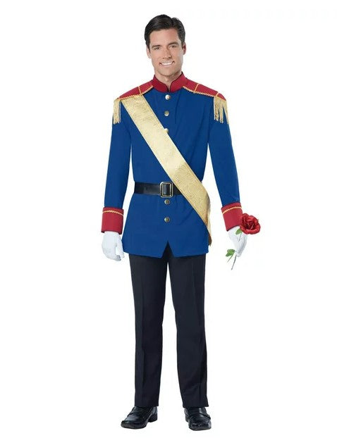 Prince Charming - Storybook - Blue - Costume - Men - 3 Sizes