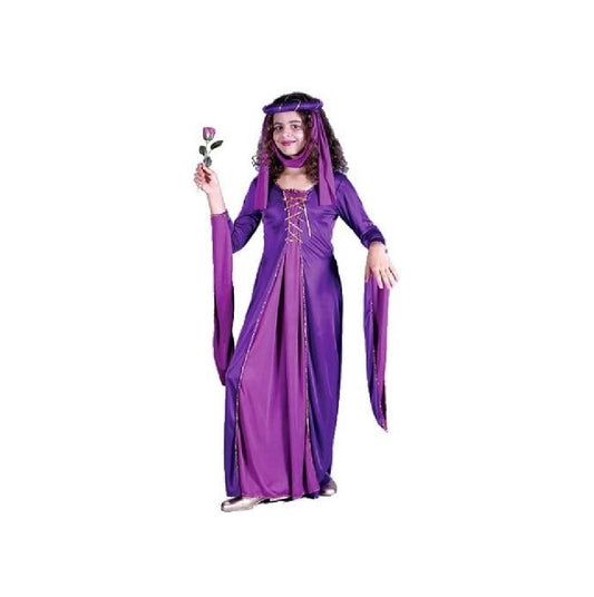 Medieval Renaissance Princess - Marion - Purple - Costume - Child - Small 4-6