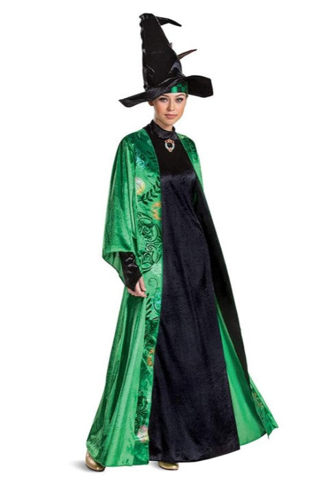 Professor McGonagall - Harry Potter - Witch - Costume - Adult - 2 Sizes