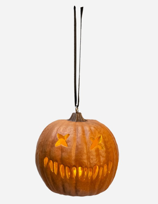 Trick Or Treat Studios Holiday Horrors Trick 'r Treat Pumpkin Light Up Ornament