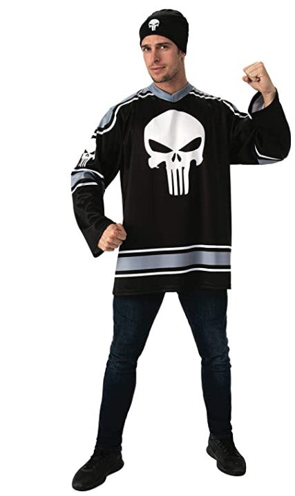 Punisher Jersey Top Set - Marvel - Costume - Adult Standard