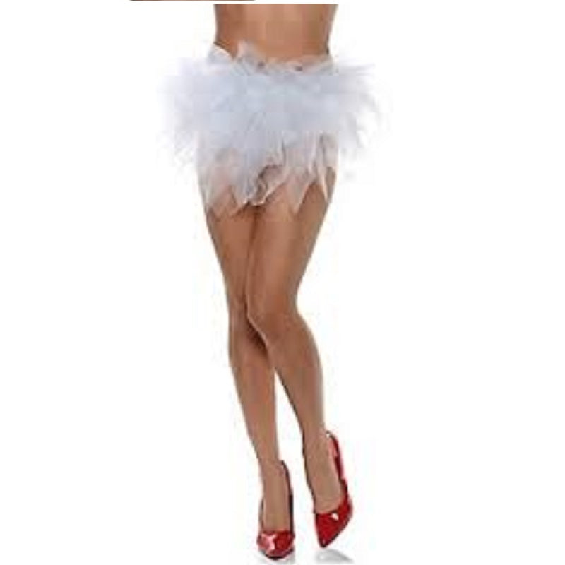 Ragged Tutu - DIY - Dance - 1980s - Cosplay - Costume Accessory - White