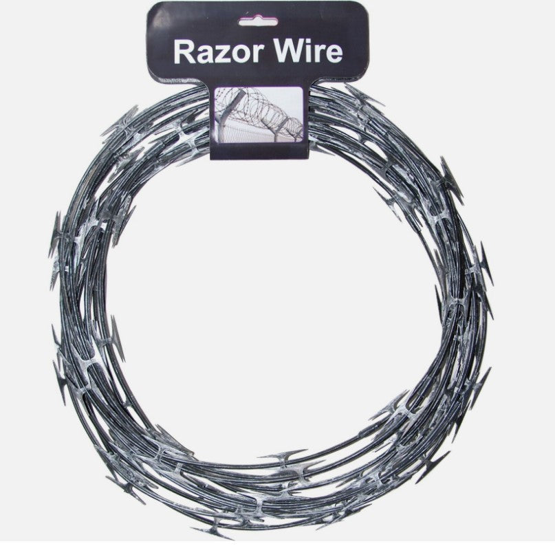 Razor Barbed Wire - Zombies - Prisoner - Costume Accessory Prop