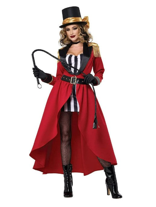 Ravishing Ringmaster Circus Costume Women Sizes