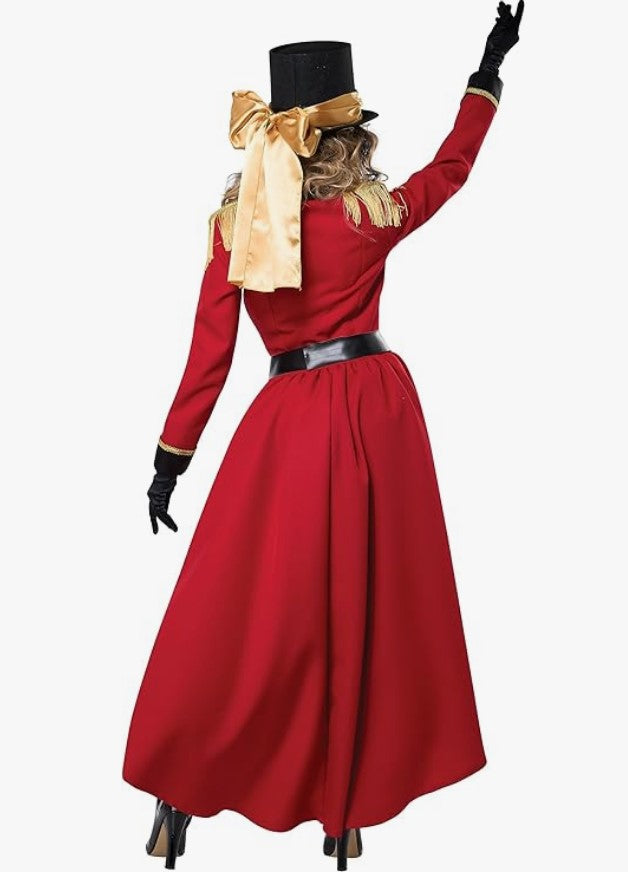 Circus good ringmaster costume womens