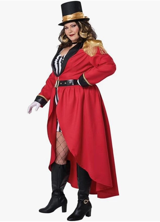 Ravishing Ringmaster - Circus - Costume - Adult Plus - 2 Sizes