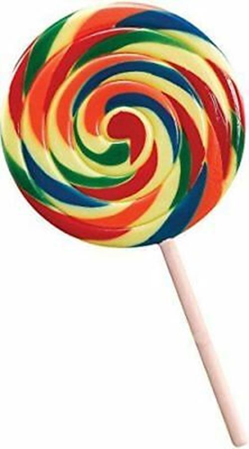 Lollipop - Jumbo - Plastic - Munchkin Clown Elf - Costume Accessory