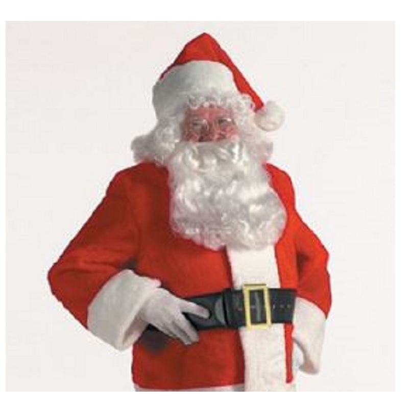 Santa Hat - Plush Red - Costume Accessory - Adult