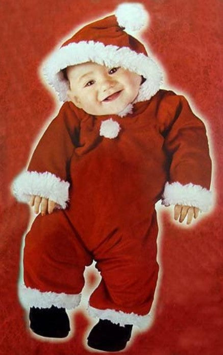 Santa's Little Helper - Elf - Christmas - Costume - Infant - 2 Sizes