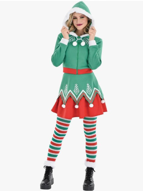 Sassy Elf - Christmas - Holiday - Costume - Adult - 4 Sizes