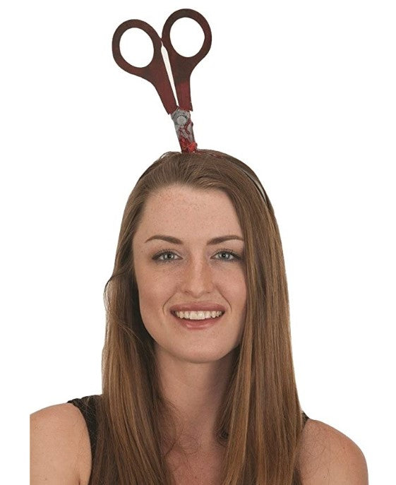 Scissors Headband - EVA Foam - Horror - Costume Accessory - Adult Teen