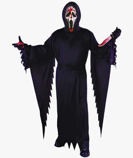 Bleeding Scream Ghostface® Robe & Mask - Officially Licensed - Costume - Adult