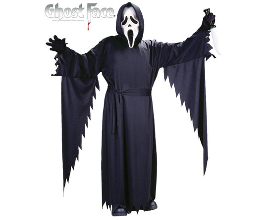 Scream Ghostface® Robe &amp; Maske - Offiziell lizenziert - Kostüm - Teenager