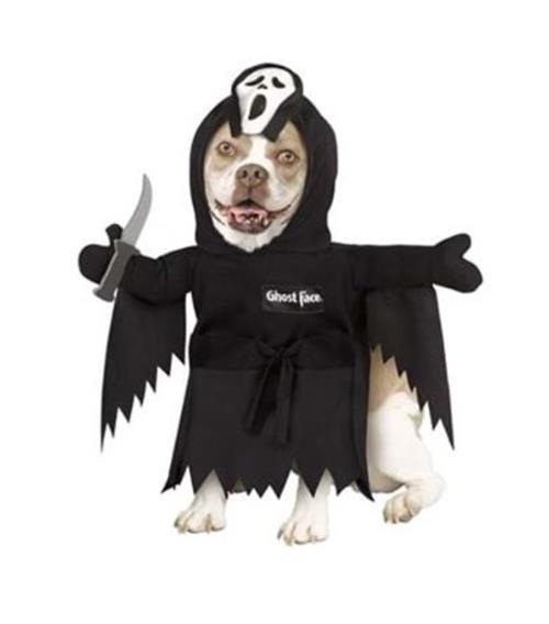 Ghostface Pet - Scream - Dog Costume - 3 Sizes
