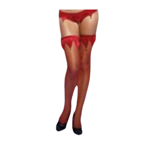 North Pole Elf Thigh-Hi Stockings