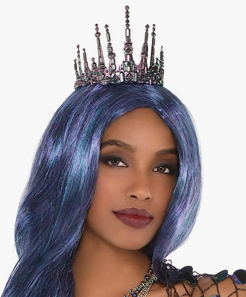 Sea Siren Mermaid Tiara - Purple/Green - Costume Accessory - Adult Teen