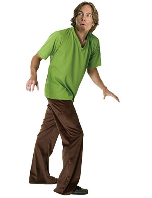 Shaggy – 1970er Jahre – Scooby Doo – Kostüm – Cosplay – Erwachsener Standard