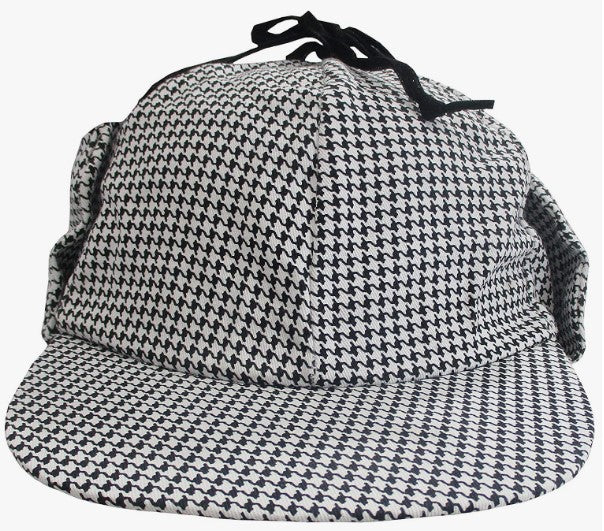 Sherlock Holmes British Detective Hat - Deerstalker - Costume Accessory - Adult