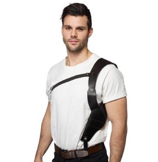 Black Shoulder Holster - Gangster - Officer - Costume Accessories - Adult Teen