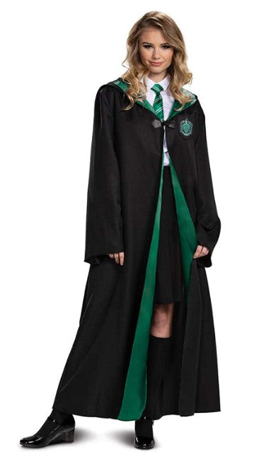 Túnica Slytherin - Harry Potter - Disfraz Deluxe - Adulto - 2 Tallas