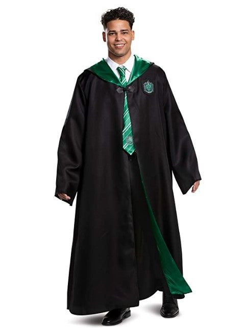 Túnica Slytherin - Harry Potter - Disfraz Deluxe - Adulto - 2 Tallas