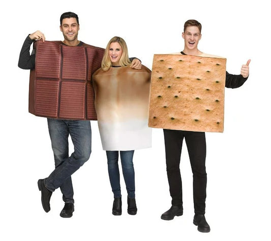 S'mores - 3 Piece Set - Group Costume - Adult