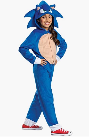 Sonic the Hedgehog - One Piece Jumpsuit - Blue - Costume - Child - 3 Sizes