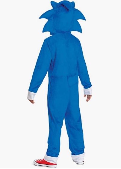 Sonic the Hedgehog – Einteiliger Overall – Blau – Kostüm – Kind – 3 Größen