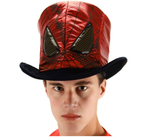 Spider-Man Hat - Movie - Mad Hatter - Marvel - Metallic - Teen Adult