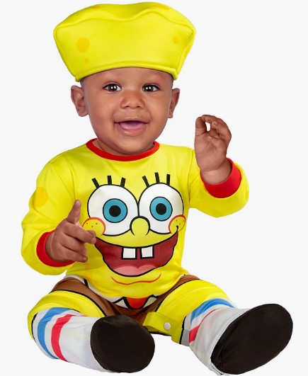 SpongeBob SquarePants Romper - Costume - Infant Size - 12-18 Mon