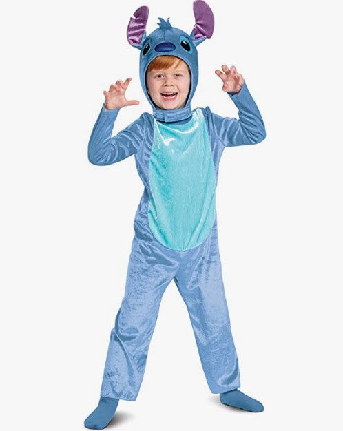 Stitch - Lilo & Stitch - Jumpsuit - Blue - Costume - Toddler/Child - 2 Sizes