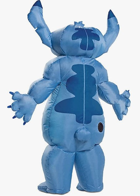 Aufblasbares Stitch-Kostüm – Disney – Blau – Einheitsgröße für Kinder