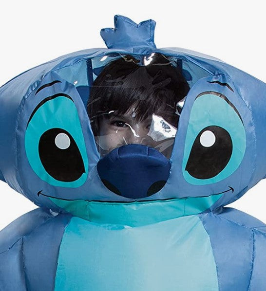 Stitch Inflatable - Disney - Blue - Costume - Child One Size