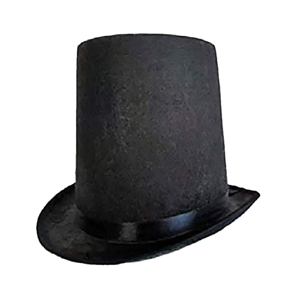 Lincoln Tall Stovepipe Hat Headband - 8" - Deluxe Costume Accessory - Adult Teen