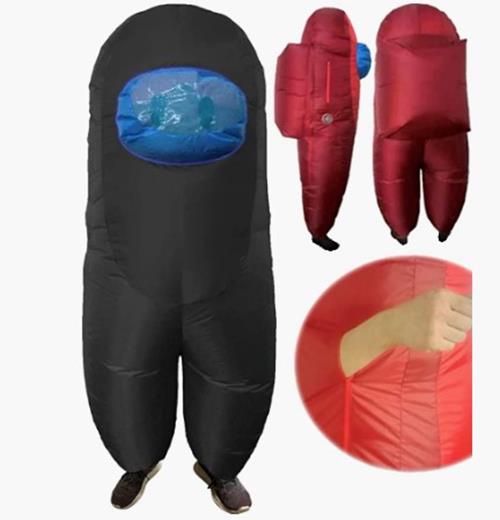 Sus Crewmate Killer - Among Us - Inflatable - Costume - Teen Size - 3 Colors