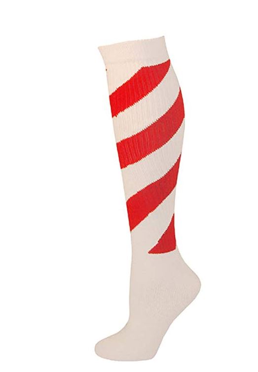 Swirl Knee High Socks - Christmas - Costume Accessories - 2 Color Combinations