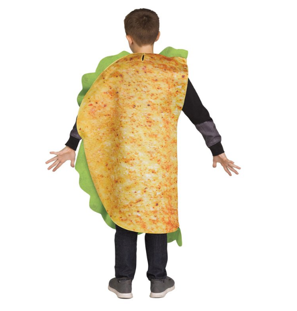 Fun World Taco Costume, One Size, Multicolor, Ages 6 and over