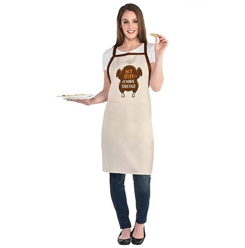 Thanksgiving Turkey Apron - Holiday - Cooking - Costume Accessory - One Size