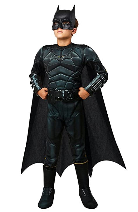 The Batman - Muscle Definition Print - Deluxe Costume - Child - 2 Sizes