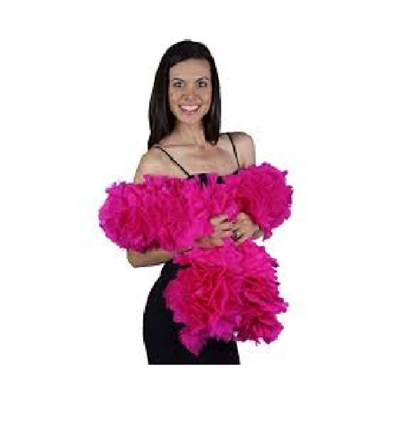 Deluxe Boa - Turkey - Luxurious - 10-14" Diameter - Costume Accessory - 7 Colors