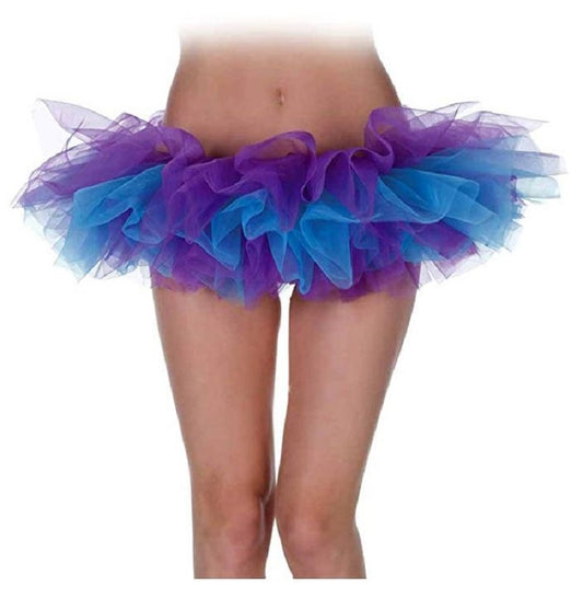 Tutu - Tulle - Blue/Purple - Petticoat - Dance - Costume Accessory